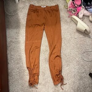 Tibi pants burnt orange